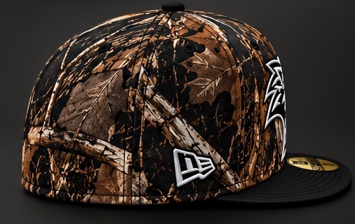 Camo Hawk Fitted — Right side